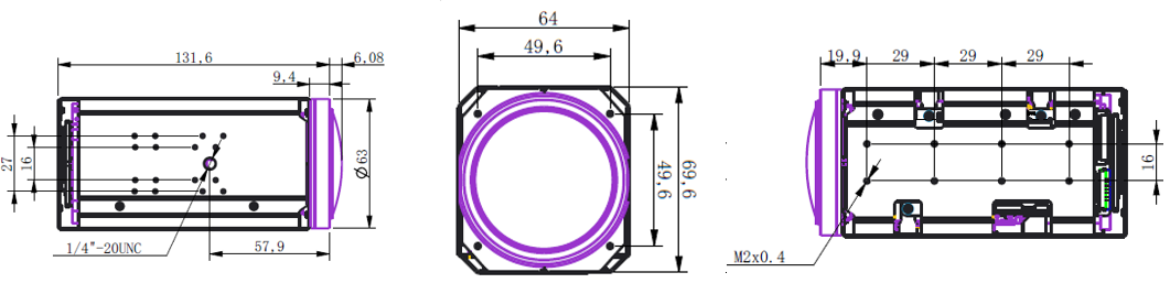 200萬42倍7.3-308mm一體化機(jī)芯 200萬42倍7.3-308mm一體化機(jī)芯